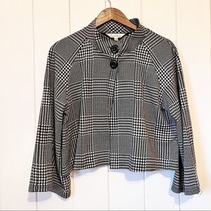 Tradition Cropped Cape style Jacket. Size Large.